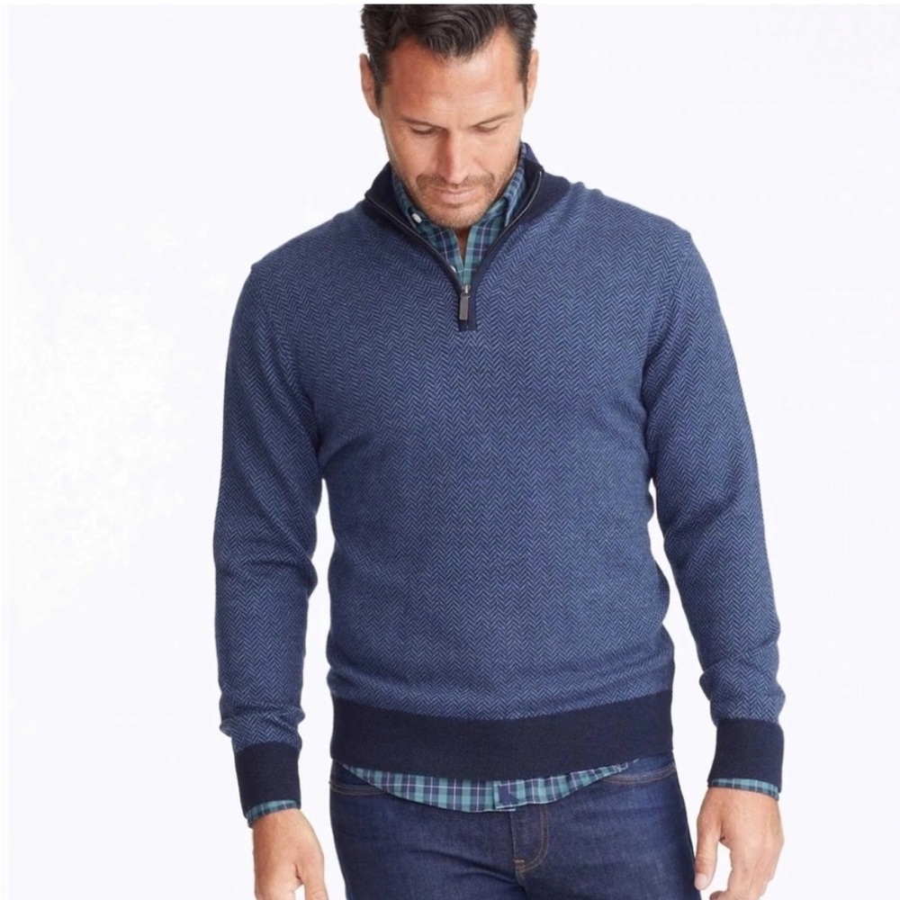 Untuckit Blue Sweater